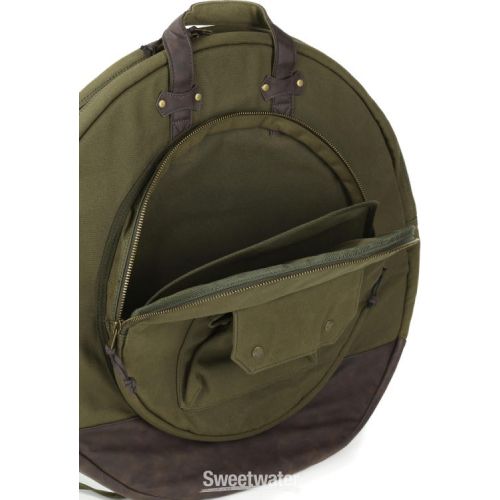  Meinl Cymbals Waxed Canvas Cymbal Bag - Green