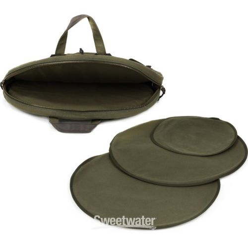  Meinl Cymbals Waxed Canvas Cymbal Bag - Green