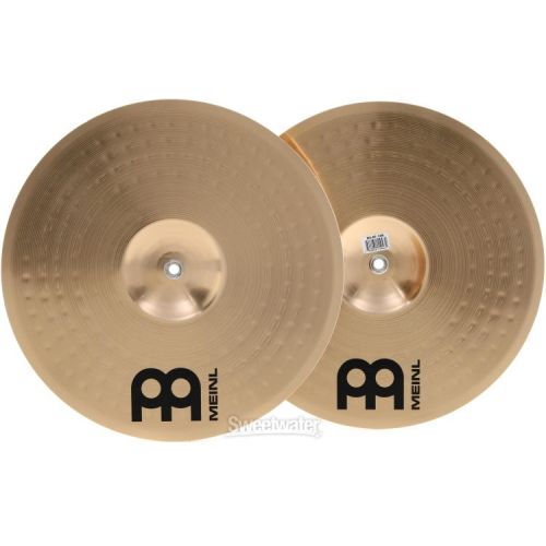  Meinl Cymbals Student Range Bronze Crash Cymbals - 14 inch, Traditional (1 pair)