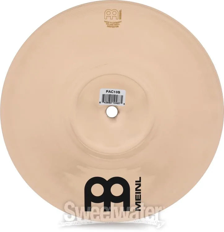  Meinl Cymbals 10 inch Pure Alloy Custom Splash Cymbal