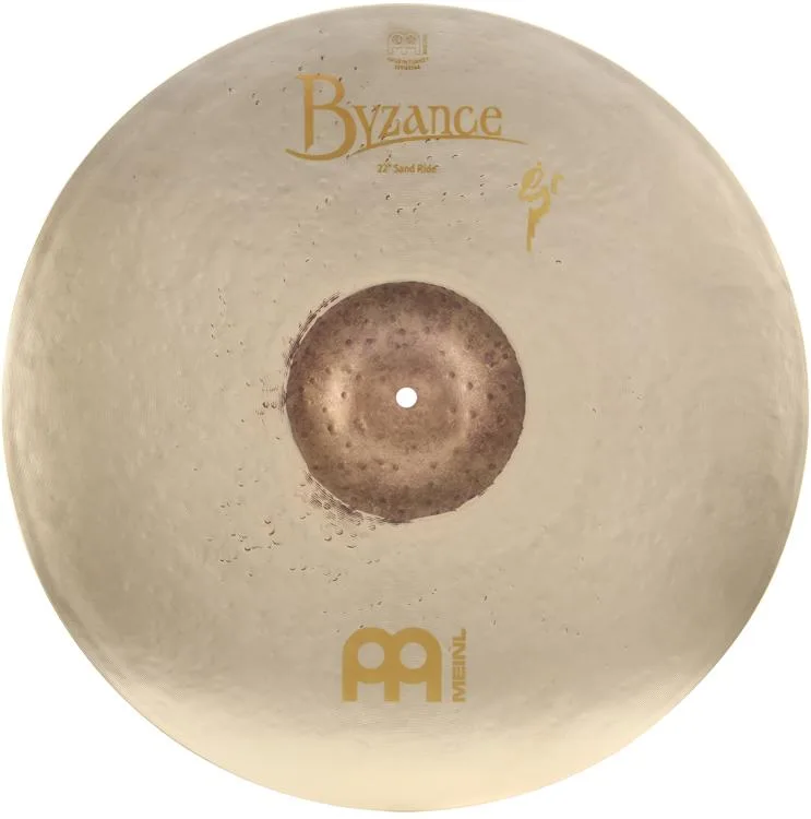 Meinl Cymbals Byzance Vintage Sand Ride Cymbal - 22 inch