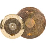 Meinl Cymbals Byzance Mixed Crash Pack - 16 inch Dual and 20 inch, Raw/Brilliant and Thin Extra Dry