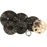 Meinl Cymbals Classics Custom Dark Double Bonus Set - 15/18/20/22 inch with Free 16 inch Trash Crash and Ching Ring