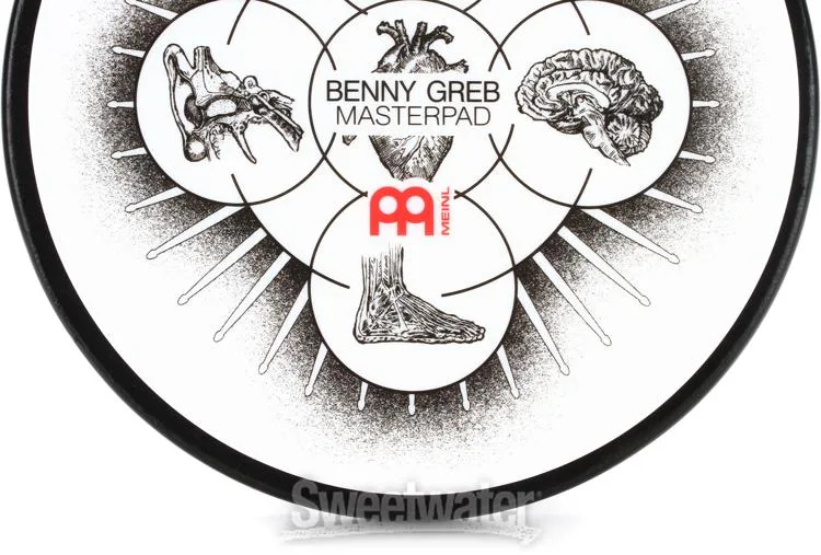  Meinl Cymbals Benny Greb Practice Pad - 6-inch