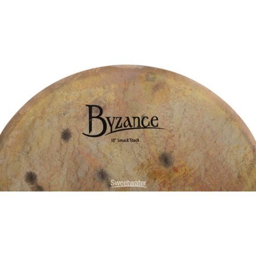  Meinl Cymbals Byzance Vintage 10-inch/12-inch/14-inch Smack Stack Cymbals