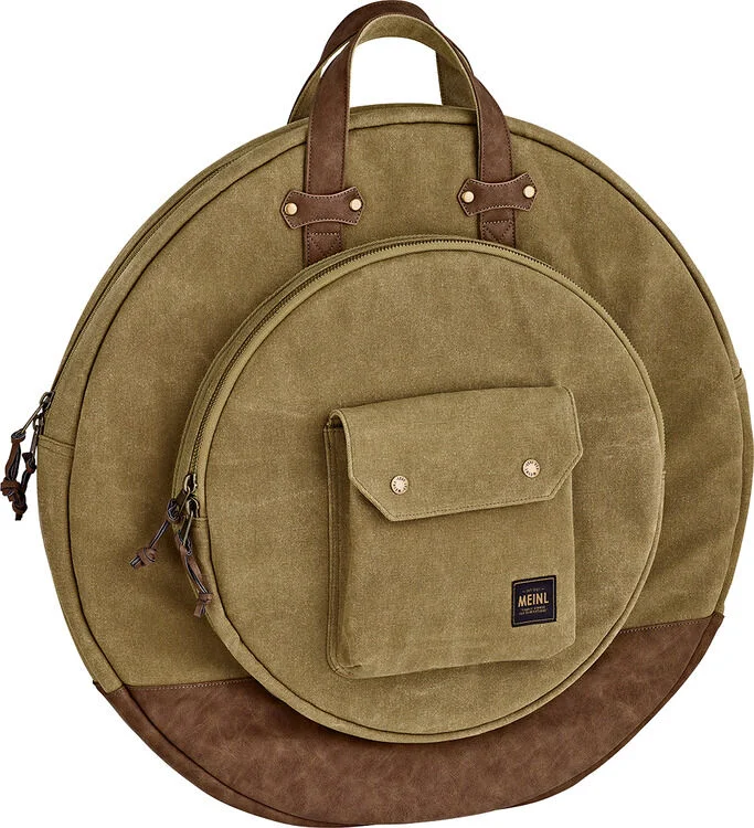  Meinl Cymbals Waxed Canvas Cymbal Bag - Khaki