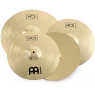 Meinl Cymbals HCS Basic Cymbal Set - 3-piece with Free 14-inch Crash