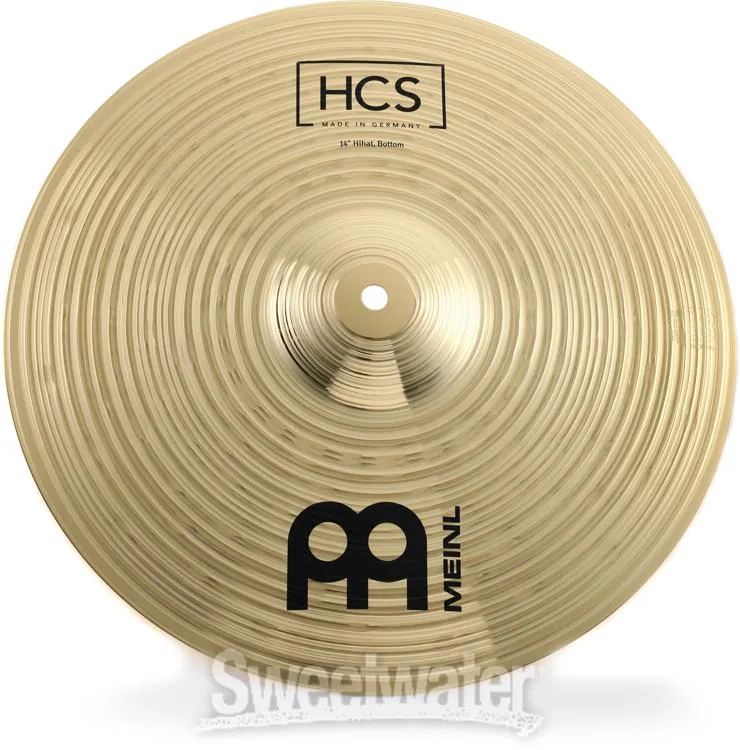  Meinl Cymbals HCS Basic Cymbal Set - 3-piece with Free 14-inch Crash