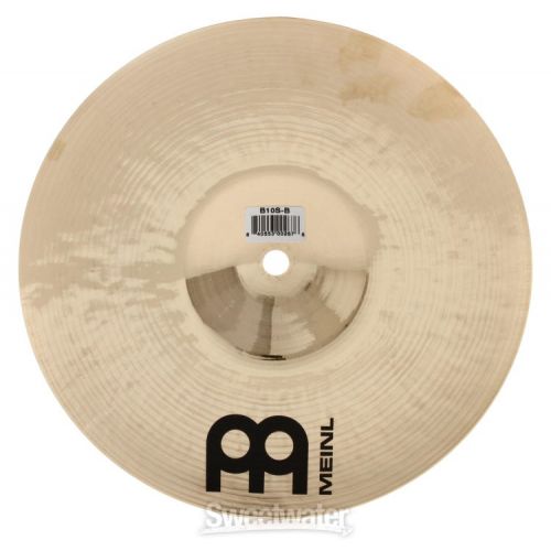  Meinl Cymbals 10 inch Byzance Brilliant Splash Cymbal