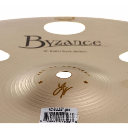  Meinl Cymbals Artist Concept Model Luke Holland Bullet Stack Cymbals