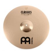 Meinl Cymbals 18 inch Classics Custom Brilliant Powerful Crash Cymbal