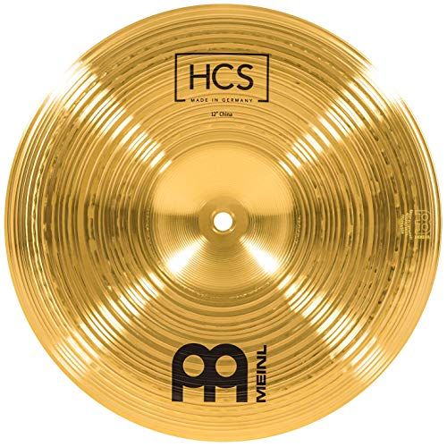  Meinl Cymbals Meinl 12” China Cymbal  HCS Traditional Finish Brass for Drum Set, Made In Germany, 2-YEAR WARRANTY (HCS12CH)