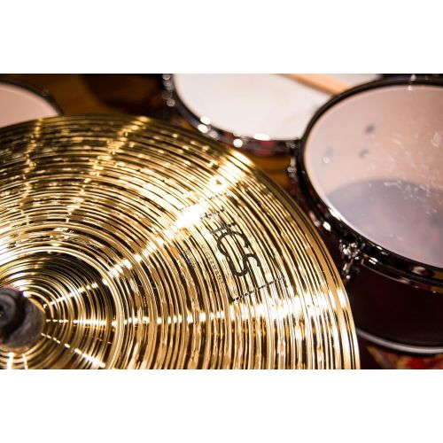  Meinl Cymbals Meinl 20 Ride Cymbal - HCS Traditional Finish Brass for Drum Set, Made in Germany, 2-YEAR WARRANTY (HCS20R)