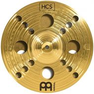 Meinl Cymbals Meinl 12 Trash Stack Cymbal Pair with Holes - HCS Traditional Finish Brass for Drum Set, Made In Germany, 2-YEAR WARRANTY (HCS12TRS)