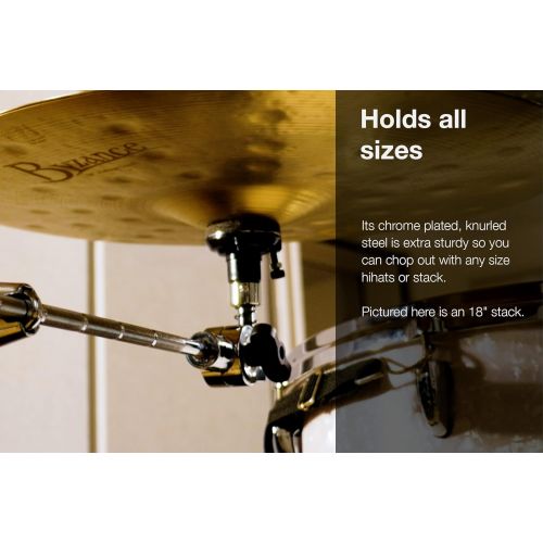  Meinl Cymbals MXH X-Hat Auxiliary Hihat Arm with Adjustable Tension, Height and Angle