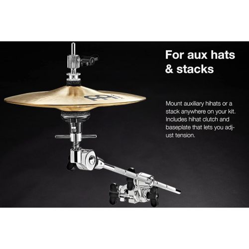  Meinl Cymbals MXH X-Hat Auxiliary Hihat Arm with Adjustable Tension, Height and Angle