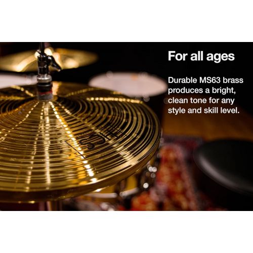  [아마존베스트]Meinl Cymbals Meinl 14” Hihat (Hi Hat) Cymbal Pair  HCS Traditional Finish Brass for Drum Set, Made In Germany, 2-YEAR WARRANTY (HCS14H)