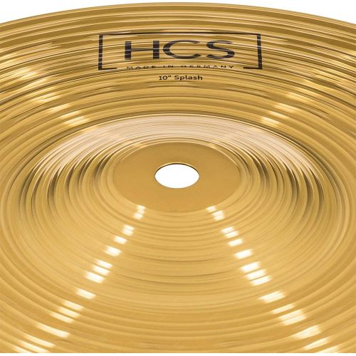  [아마존베스트]Meinl Cymbals 10” Splash Cymbal  HCS Traditional Finish Brass for Drum Set, Made In Germany, 2-YEAR WARRANTY (HCS10S)