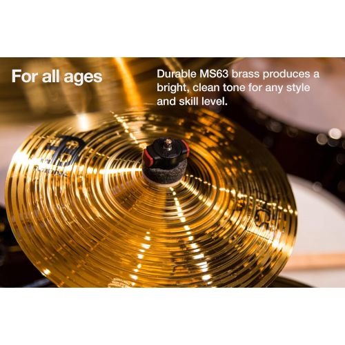  [아마존베스트]Meinl Cymbals 10” Splash Cymbal  HCS Traditional Finish Brass for Drum Set, Made In Germany, 2-YEAR WARRANTY (HCS10S)