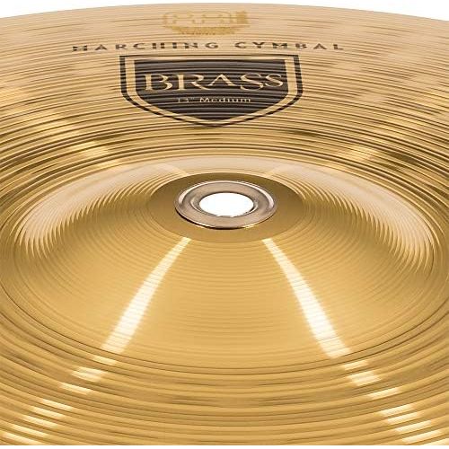  [아마존베스트]Meinl Cymbals Meinl 13 inch Brass Medium Pair Marching Cymbals