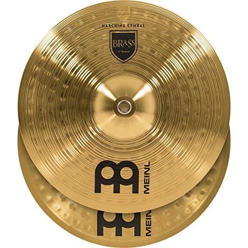  [아마존베스트]Meinl Cymbals Meinl 13 inch Brass Medium Pair Marching Cymbals