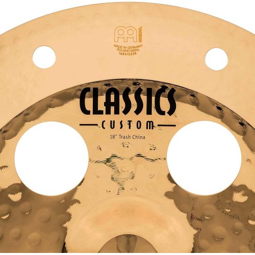  [아마존베스트]Meinl Cymbals Meinl CC18TRCH-B 18 inch Brilliant Classics Custom Trash China Cymbal