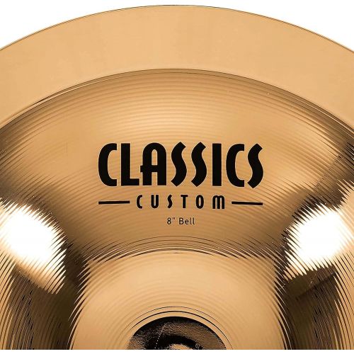  [아마존베스트]Meinl Cymbals Meinl CC8B-B 8 inch Classics Custom Bell Cymbal - Brilliant