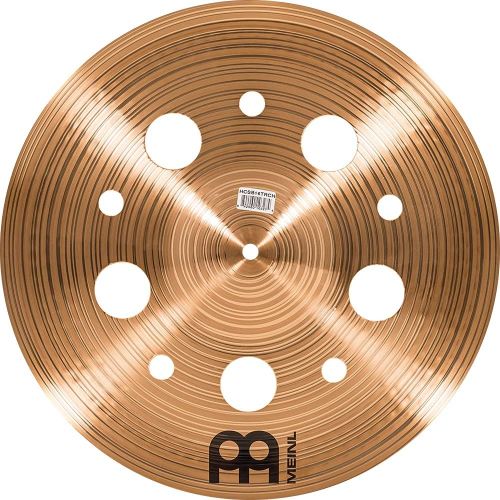  [아마존베스트]Meinl Cymbals 40.6 cm (16 Inch) Trash China with Holes - HCS Traditional Finish Bronze for Drum Set - Made in Germany - 2 Year Warranty (HCSB16TRCH)