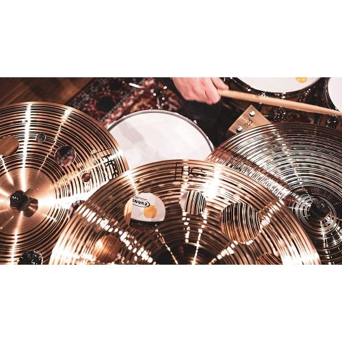  [아마존베스트]Meinl Cymbals 40.6 cm (16 Inch) Trash China with Holes - HCS Traditional Finish Bronze for Drum Set - Made in Germany - 2 Year Warranty (HCSB16TRCH)