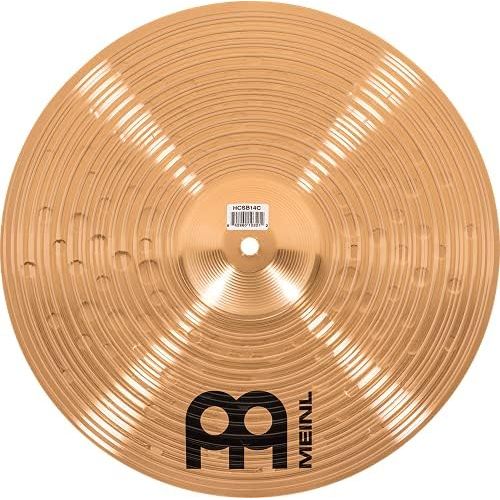  [아마존베스트]Meinl Cymbals HCSB14C Crash HCS Traditional Finish Bronze Drum Set Made in Germany