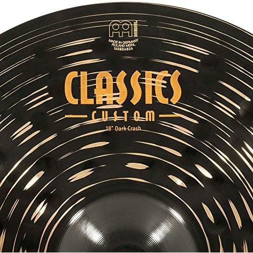  [아마존베스트]Meinl Cymbals CC18DAC Classics Custom Dark Crash Cymbal 45.7cm (18Inches)