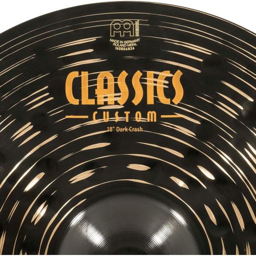  [아마존베스트]Meinl Cymbals CC18DAC Classics Custom Dark Crash Cymbal 45.7cm (18Inches)