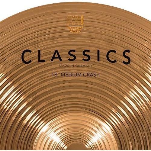  [아마존베스트]Meinl Cymbals Meinl Classics 18 inch Medium Crash Cymbals