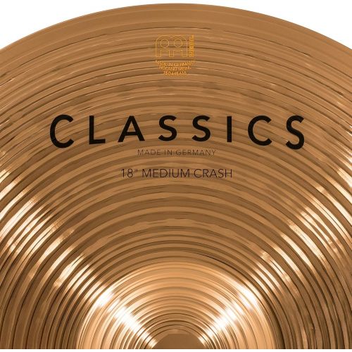  [아마존베스트]Meinl Cymbals Meinl Classics 18 inch Medium Crash Cymbals