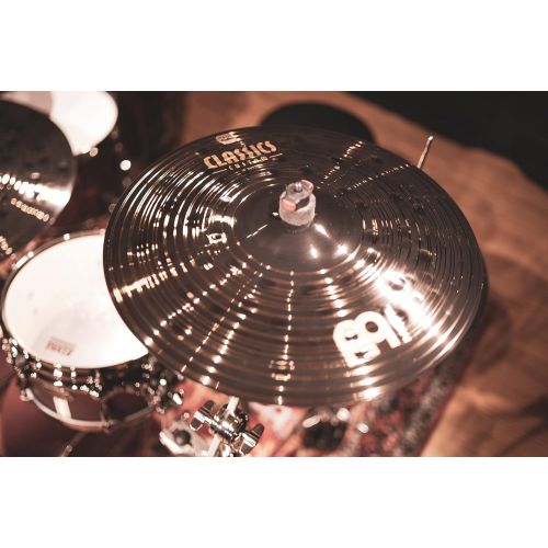  [아마존베스트]Meinl Cymbals CC16DAC Dark Classics Custom 16 Inch (40.6 CM) Crash cymbal