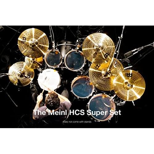  [아마존베스트]Meinl Cymbals HCS-SCS Cymbal Set HCS/HCS10S/HCS14HHCS16C/HCS16CH/HCS18C/HCS20R