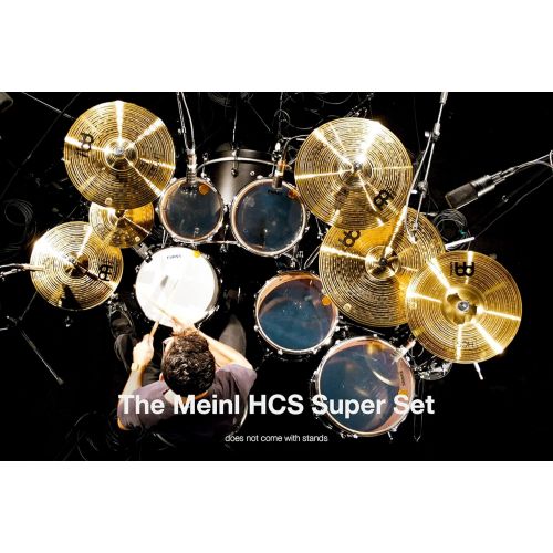  [아마존베스트]Meinl Cymbals HCS-SCS Cymbal Set HCS/HCS10S/HCS14HHCS16C/HCS16CH/HCS18C/HCS20R