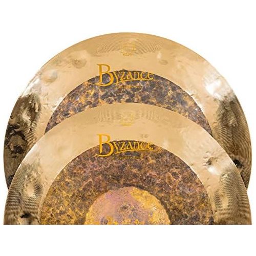  [아마존베스트]Meinl Cymbals B15DUH Byzance Extra Dry 15 Inches (38.1 CM) Dual Hi-Hat Cymbals (Pair)