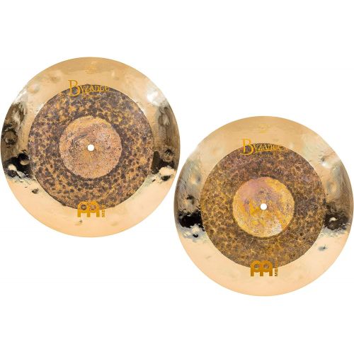  [아마존베스트]Meinl Cymbals B15DUH Byzance Extra Dry 15 Inches (38.1 CM) Dual Hi-Hat Cymbals (Pair)