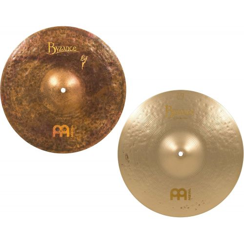  [아마존베스트]Meinl Cymbals Meinl Byzance 14 inch Vintage Sand Hihat Cymbals