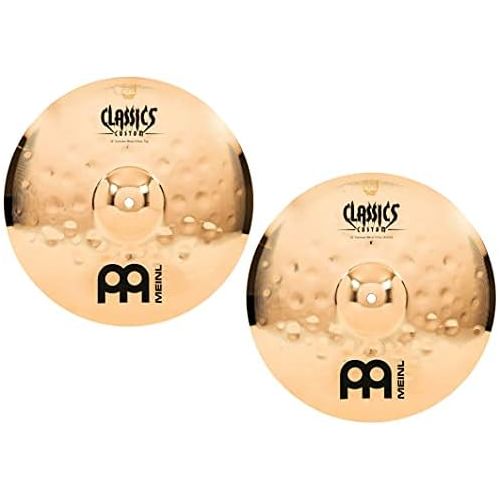  [아마존베스트]Meinl Cymbals Meinl Classics Custom 14 inch Brilliant Extreme Metal Hihat Cymbals