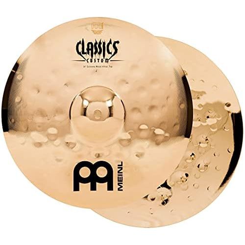  [아마존베스트]Meinl Cymbals Meinl Classics Custom 14 inch Brilliant Extreme Metal Hihat Cymbals