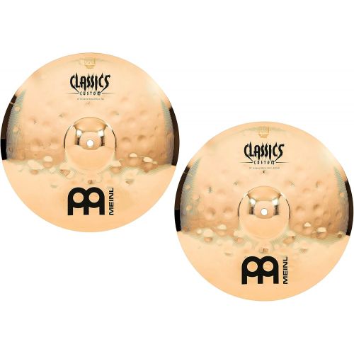  [아마존베스트]Meinl Cymbals Meinl Classics Custom 14 inch Brilliant Extreme Metal Hihat Cymbals