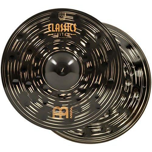  [아마존베스트]Meinl Cymbals CC14DAH Dark Classics Custom 14 Inch (35.6 CM) Hi-Hat Cymbals (Pair)