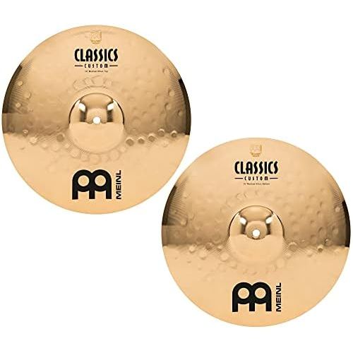  [아마존베스트]Meinl Cymbals Meinl Classics Custom 14 inch Brilliant Finish Medium Hihat Cymbal