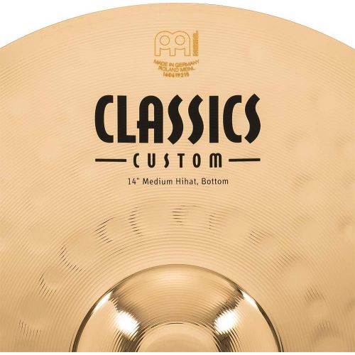  [아마존베스트]Meinl Cymbals Meinl Classics Custom 14 inch Brilliant Finish Medium Hihat Cymbal