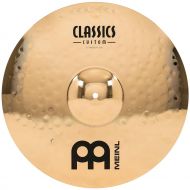 Meinl Cymbals Meinl 17 Medium Crash Cymbal - Classics Custom Brilliant - Made in Germany, 2-YEAR WARRANTY (CC17MC-B)