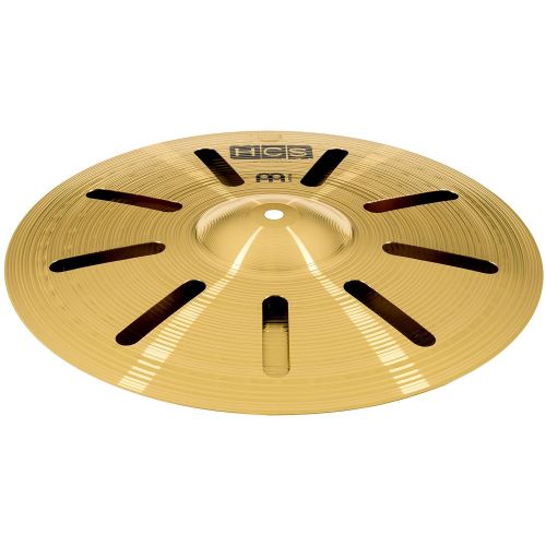  Meinl Cymbals Meinl 14 Trash Stack Cymbal Pair with Holes - HCS Traditional Finish Brass for Drum Set, Made In Germany, 2-YEAR WARRANTY (HCS14TRS)