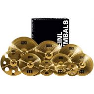Meinl Cymbals Meinl Ultimate Cymbal Set Box Pack with FREE 16” Trash Crash  HCS Traditional Finish Brass  Made In Germany, TWO YEAR WARRANTY (HCS-SCS1)