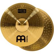 Meinl Cymbals Meinl 14” Hihat (Hi Hat) Cymbal Pair  HCS Traditional Finish Brass for Drum Set, Made In Germany, 2-YEAR WARRANTY (HCS14H)